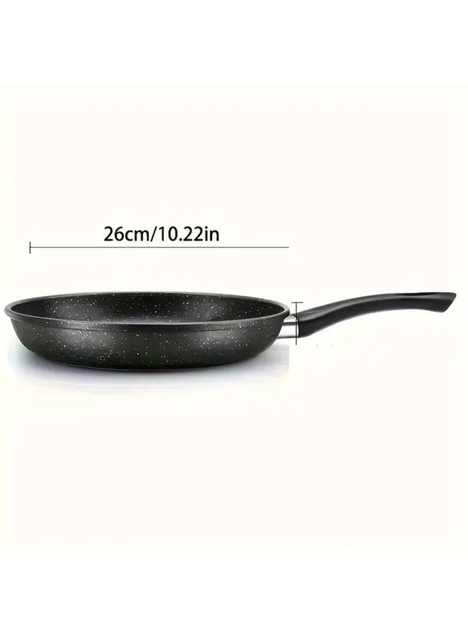 10.24 Inch Marble Coated Nonstick Cast Iron Skillet For Induction Oven Safe - Image 4
