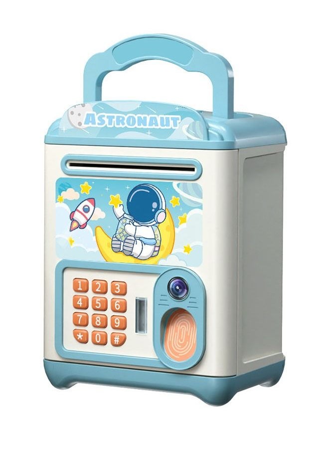ZCM-HAPPY Mini Simulation Password Fingerprint Induction Piggy Bank Electronic Money Bank Coin Cash Savings Box  - Image 1