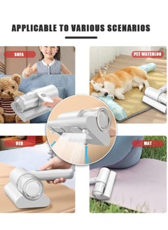ELTRAZONE UV Vacuum Cleaner, Wireless Handheld Sofa Strong Suction Cleaning Machine, Portable Cordless Mite Removal Cleaner for Sheet, Carpets, Pillows  - Image 3