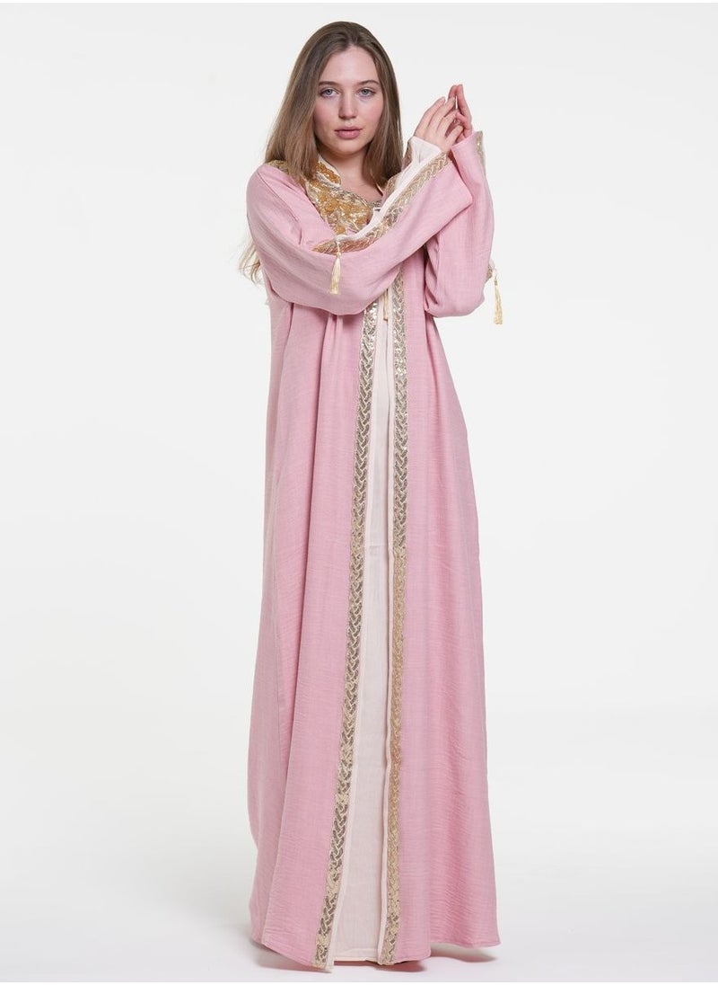 AL BENT AL SHARQIEH women jalabiya , arabian traditional dress  - Image 2