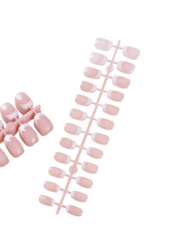 Pink Jelly Artificial Nails with White Tips 150pcs - pzsku/ZEE575EFFE4A26E1B2446Z/45/1741531263/6940e41a-a7ed-4d61-8490-db0eded5359b