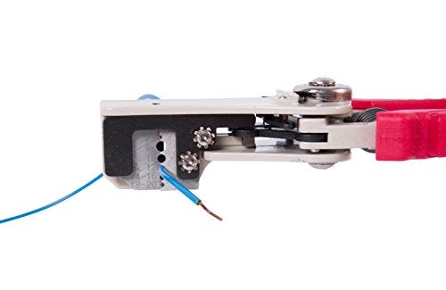 Gardner Bender SE-92 Strip-Easy Automatic Wire Stripper, 22-8 AWG, Solid or Stranded Wire, Easy Squeeze, Strips Wire Clean Up To Full ⅞ inches, No Slip Handles, No Nick, Automatic Open Jaws , Red - Image 5