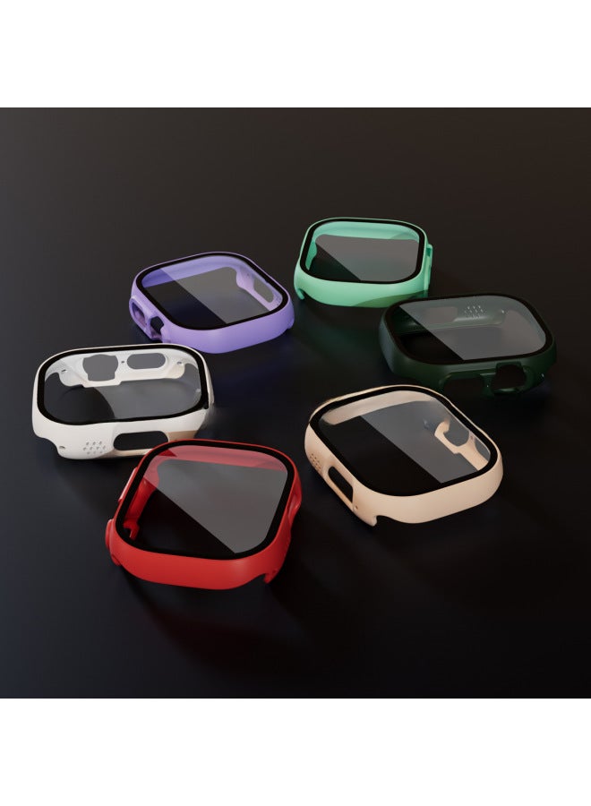 New For Applewatchultra Apple 789 Generation Watch Protective Shell Oil Injection Tempered Film Integrated Shell - Image 3