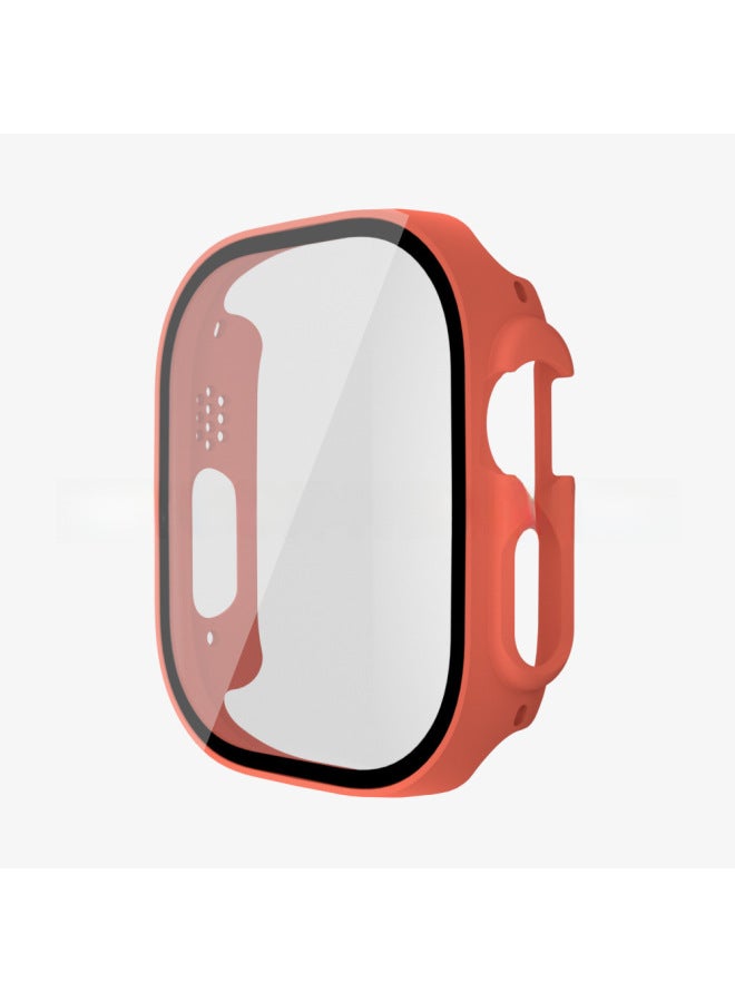New For Applewatchultra Apple 789 Generation Watch Protective Shell Oil Injection Tempered Film Integrated Shell - Image 1