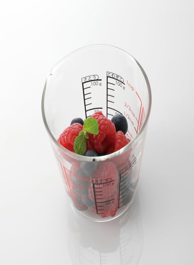 Hario Heatproof Glass Measuring Cup, 200ml - Image 3