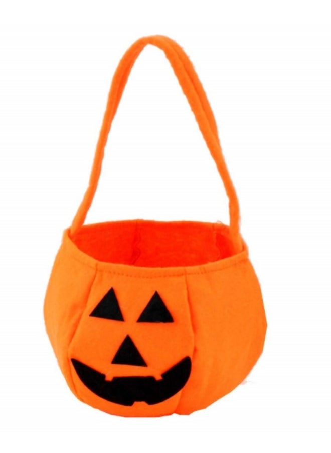 2 Pack Pumpkin Candy Bags for Kids