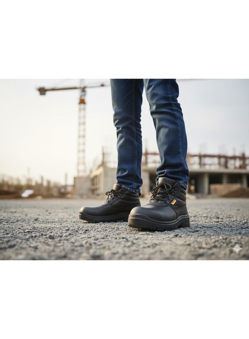 RNS IMPACT Professional Grade Men’s Safety Work Steel Toe Boots - Image 2