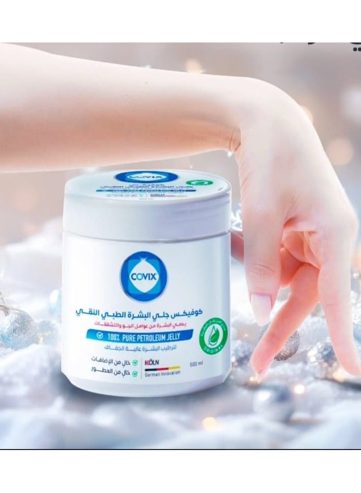covix 100 % Pure Petroleum Jelly 500 ml - Image 4