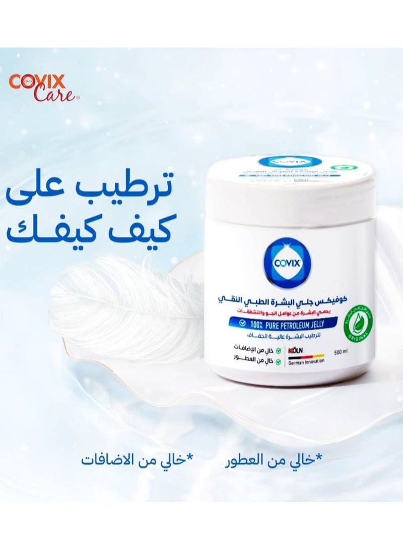 covix 100 % Pure Petroleum Jelly 500 ml - Image 3