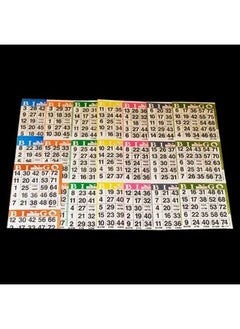 Bingo Paper Game Cards 3 Cards 8 Sheets 100 Books 4 Inch By 12 Inch Size Disposable Sheet Made In Usa - pzsku/ZEE57E340C6DC92695E34Z/45/_/1692170979/91d1588c-214f-47e0-96c2-332e98e7c6ae