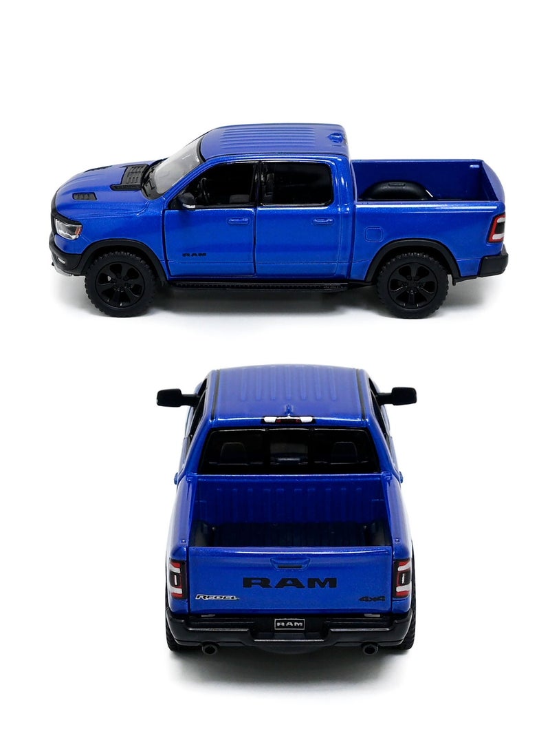 Kinsmart سيارة لعبة رام 1500 2019 بمقياس 1/46 مصنوعة من المعدن مع أبواب قابلة للفتح وحركة سحب للخلف - Image 2