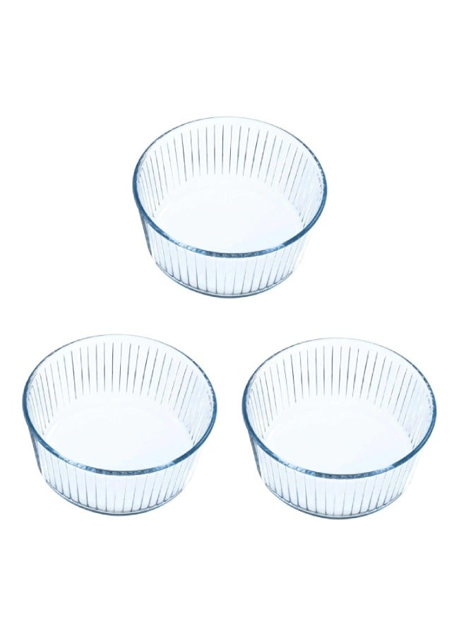 3-Piece Mini Sauce Dish Clear  - Image 2
