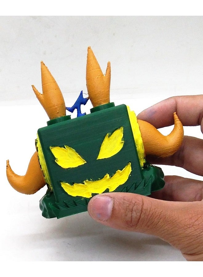 سيرو فاكهة CERO Dragon Blox - مثالية لأعياد الميلاد والهدايا مطبوعة بتقنية الطباعة ثلاثية الأبعاد ومطلية يدويًا (بلاستيك PLA أخضر) - Image 5