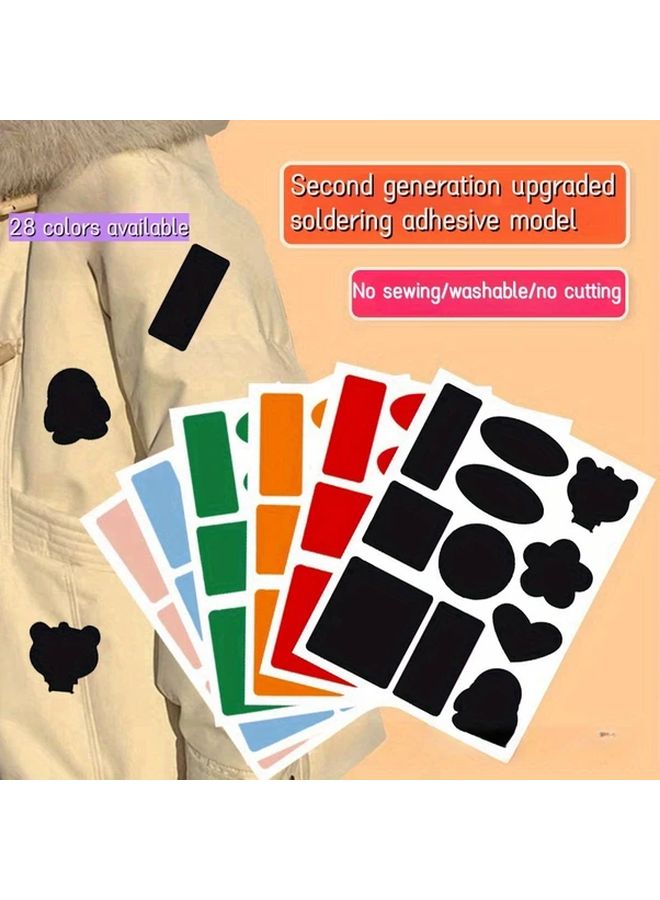 Self Adhesive Patch for Down Jackets Bags Tents No Ironing Required Solder Glue Lake Blue - Image 2