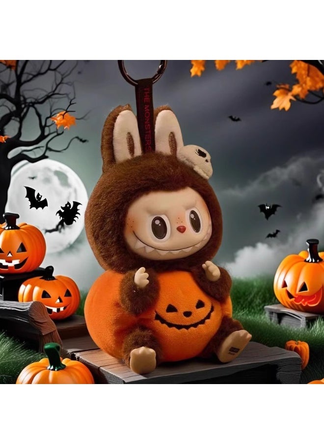 LABUBU Labubu Limited Edition Vinyl Plush Doll 17cm, Doll Pendant, Limited Edition - Pumpkin Doll  - Image 2