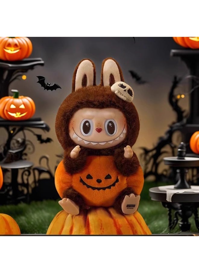 LABUBU Labubu Limited Edition Vinyl Plush Doll 17cm, Doll Pendant, Limited Edition - Pumpkin Doll  - Image 3