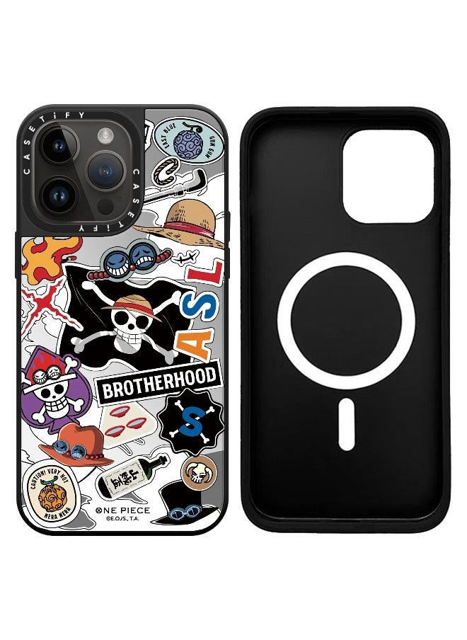 Casetify - Apple iPhone 13/14/15/16 Case Pirate King Magnetic Adsorption Phone Cover - Mirror Face - Image 1