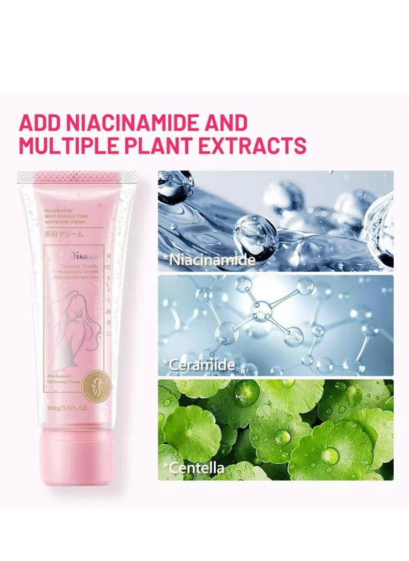 Disaar - Niacinamide Body Skin Whitening Cream Lotion Niacinamide Ceramide Centella For Body Lighting Soothing Cream - Image 1