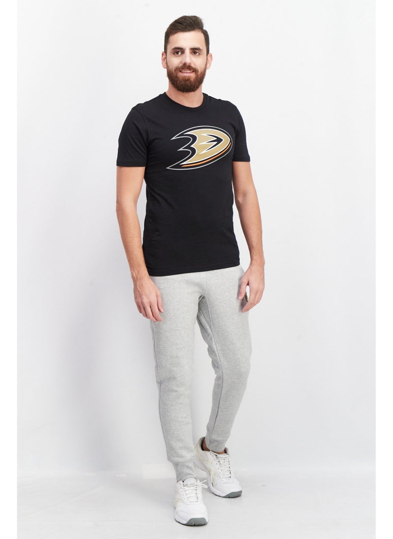 NHL - Men Sportswear Fit Ducks Maglietta T-Shirt, Black - Image 1