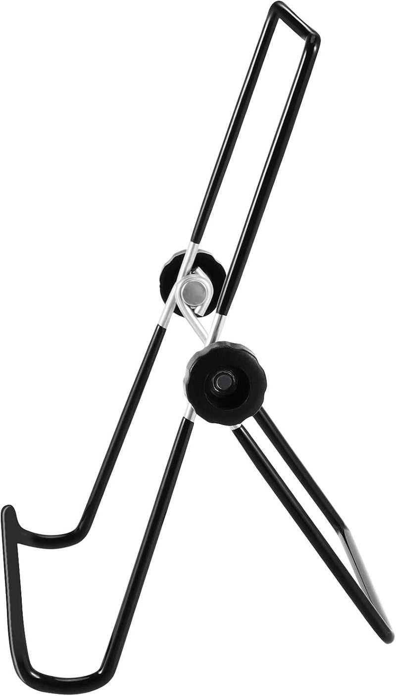 PINGEUI 12 Pack Adjustable Iron Display Stand, Adjustable Wire Display Stand, Foldable Tablet Display Stand Holder for Tablet, Books, Photos, Plates, Cookbooks - Image 5