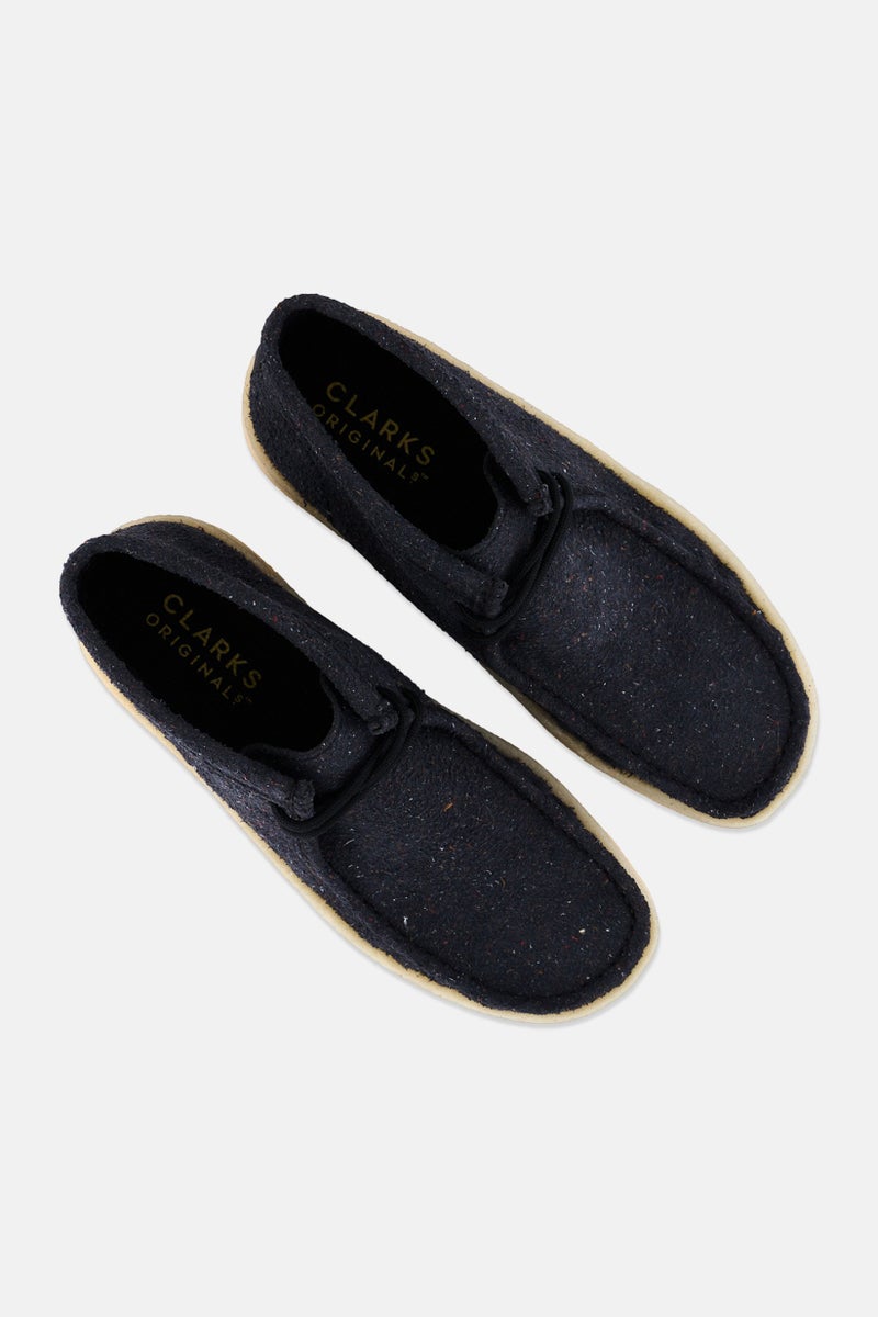 clarks Men Standard Wallabeecup Lace Up Casual Shoes, Navy  - Image 4