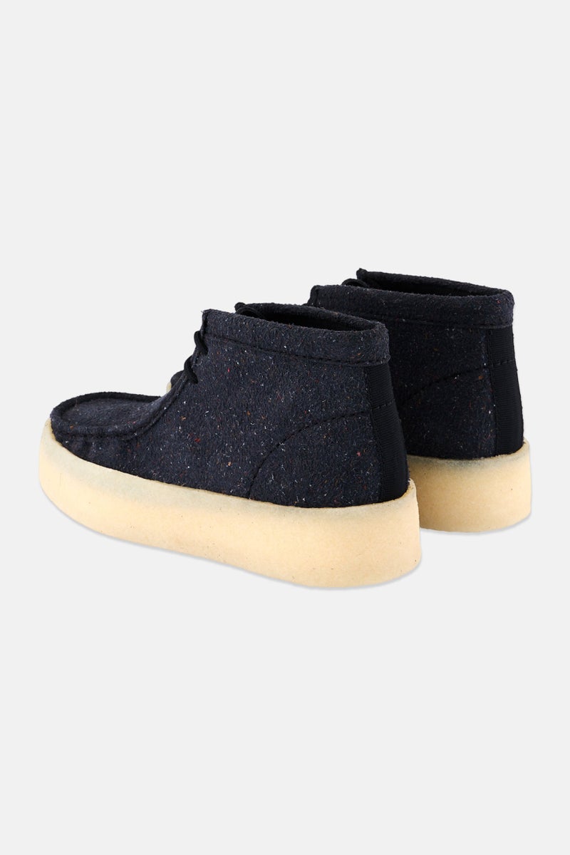 clarks Men Standard Wallabeecup Lace Up Casual Shoes, Navy  - Image 2