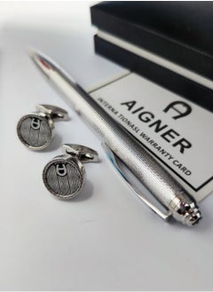 A set of Aigner pen and cuff