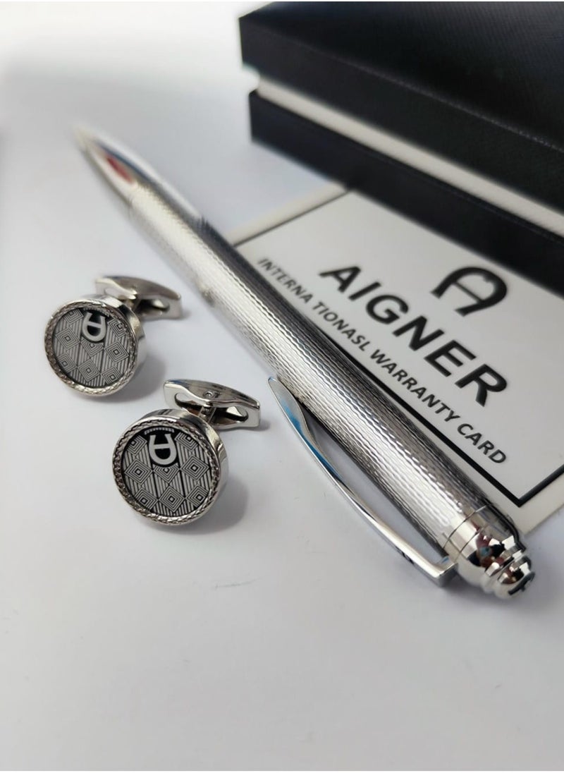 AIGNER - A set of Aigner pen and cuff - Image 1