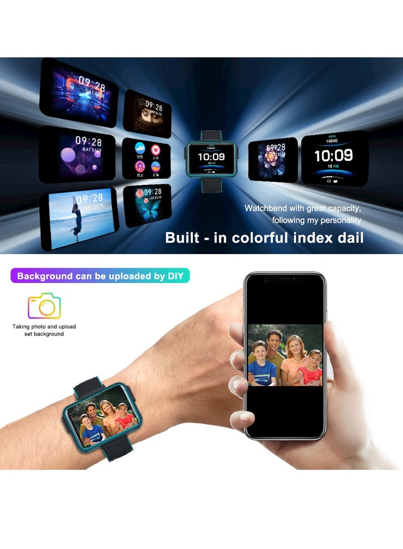 Men's Fully Intelligent Bluetooth Calling Watch, Answering Phone Watch, Heart Rate Monitor, Fitness Waterproof Intelligent Reminder Selfie, Sleep Monitoring, Replaceable Watch Strap - Image 5