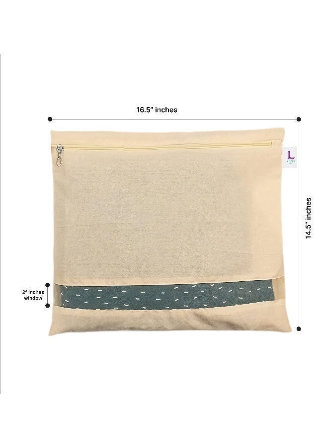Lazer Cotton Storage Bags Set of 6 for Clothes - Image 2