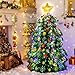 TaTalife Inflatable Christmas Tree 40 Inch SelfStanding Balloons Indoor and Outdoor Christmas Tree Foil Balloons Perfect Xmas Party Decorations Photo Prop - Image 2