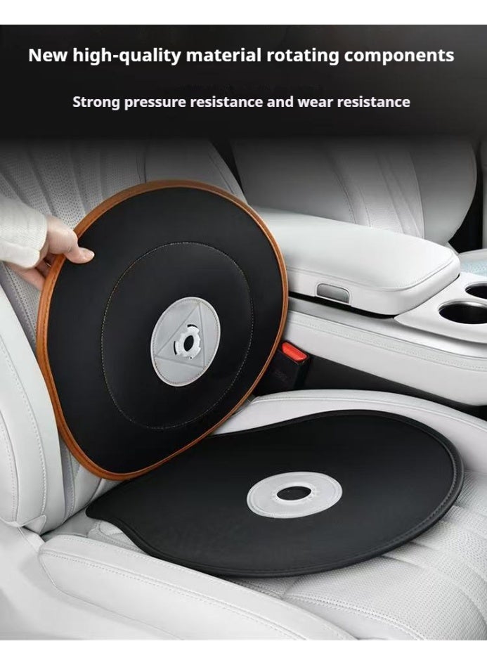 وسادة مقعد سيارة دوارة 360 درجة متعددة الاستخدامات مناسبة لكبار السن والحوامل لجميع الفصول - Image 5