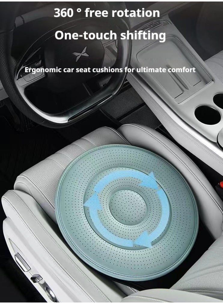 وسادة مقعد سيارة دوارة 360 درجة متعددة الاستخدامات مناسبة لكبار السن والحوامل لجميع الفصول - Image 3
