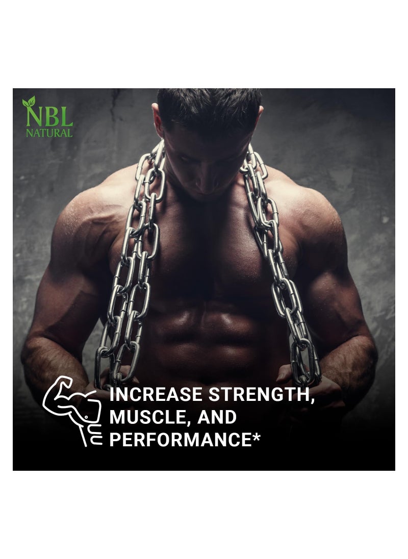 NBL Natural - NBL Natural Creatine Monohydrate Powder, Unflavored 400g, Muscle Recovery + Builder for Men & Women | Workout Supplements, 80 Servings - Image 1