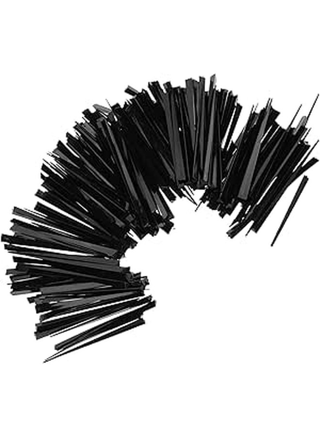 500pcs Black Triangular Fruit Forks Set For Party Dessert And Home Entertaining - Image 1