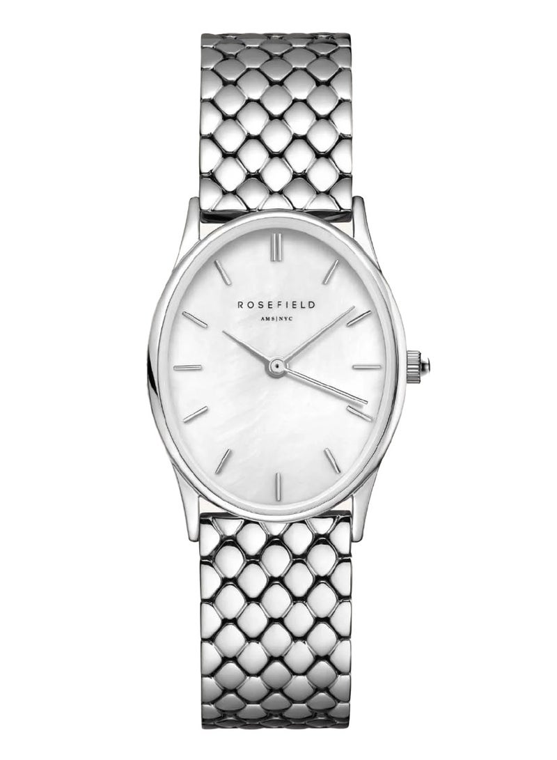 RoseField سوار اللؤلؤ البيضاوي المصنوع من الفولاذ المقاوم للصدأ OWGSS-OV03 - Image 1