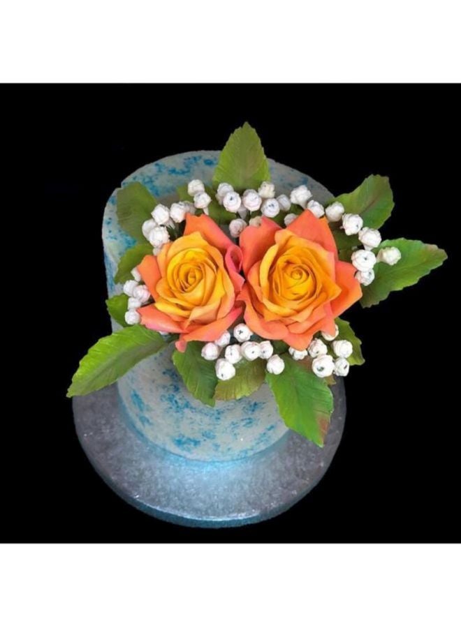 Flowers Chocolate Sugarcraft Mold White 11x11x2cm - Image 5