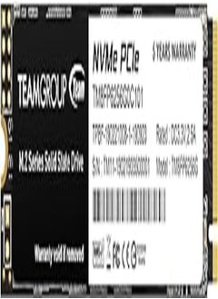 TEAMGROUP MP33 256GB 3D NAND NVMe PCIe M.2 SSD - TM8FP6256G0C101