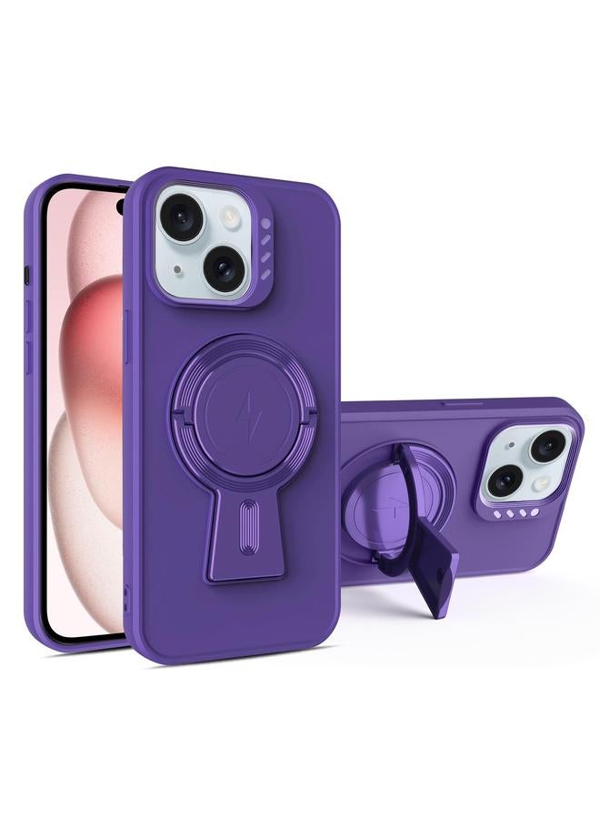 S-TOP Case For iPhone 15 Y-shape Holder MagSafe Rugged Shockproof Phone Case - Image 1