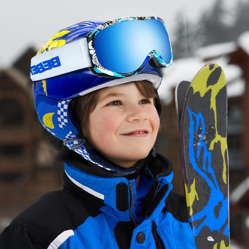 BeBeFun Toddler and Kids Ski Helmet Snowboard Helmet Sled Ultra Lightweight Small Size Kids ASTM Certified - Image 3