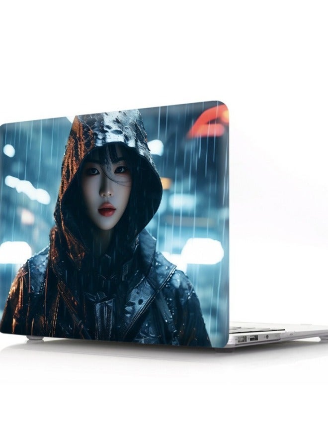 حافظة لجهاز Apple Laptop Macbook Air11 12 13 15 بوصة Pro Cyberpunk Frosted - اللون: KZ766 - الموديل المطبق: Air/m1 13air(A1932/A2179/A2337) - Image 2