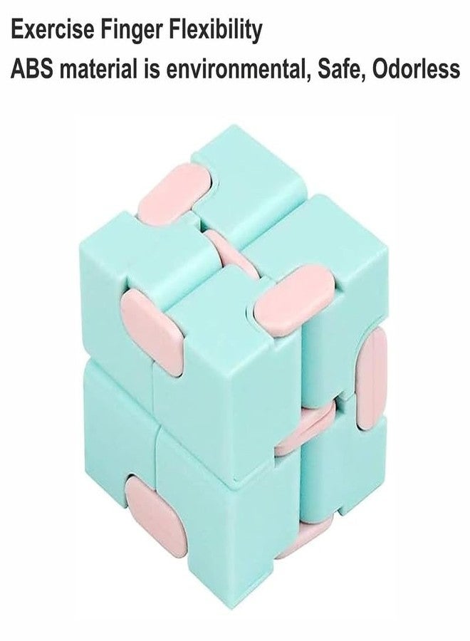 WOPPCART Infinity Cube Fidget Toy Stress Relieving Fidgeting Game for Kids and Adults,Cute Mini Unique Gadget for Anxiety Relief and Kill Time (Multi Color) - Image 5
