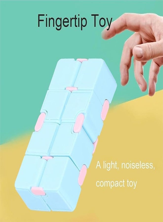 WOPPCART Infinity Cube Fidget Toy Stress Relieving Fidgeting Game for Kids and Adults,Cute Mini Unique Gadget for Anxiety Relief and Kill Time (Multi Color) - Image 4