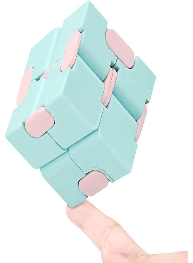 WOPPCART Infinity Cube Fidget Toy Stress Relieving Fidgeting Game for Kids and Adults,Cute Mini Unique Gadget for Anxiety Relief and Kill Time (Multi Color) - Image 2