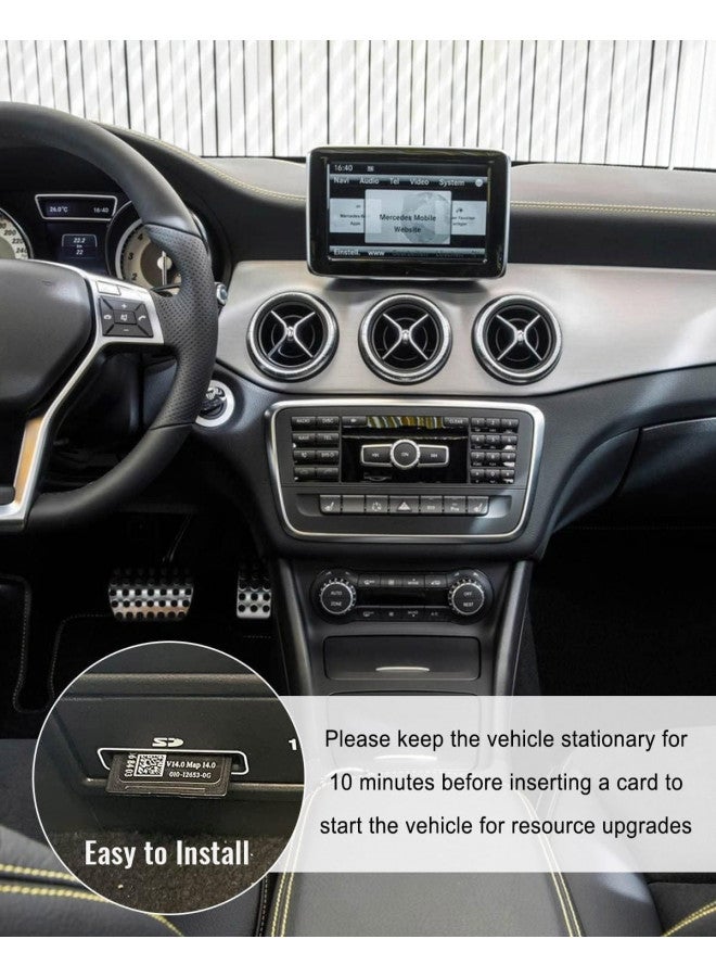 Tavaski Latest Navigation SD Card Replace A2189068403, Map Update Card Fit for Mercedes B-Class B250e CLA 250 CLA 250 4MATIC AMG CLA45 2014-2019 Fit for CLS 400 CLS 400 4MATIC CLS 550 CLS 550 4MATIC 2014-2018  - Image 3