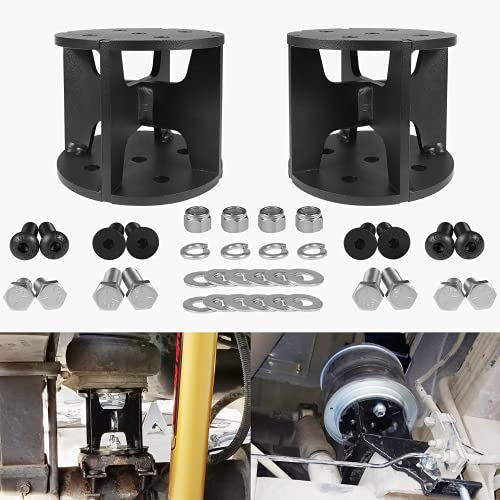 Yoursme 52440 Air Spring Spacers 4” Lift Spacers Straight Compatible with Most Air Spring Lift Kits - Image 1