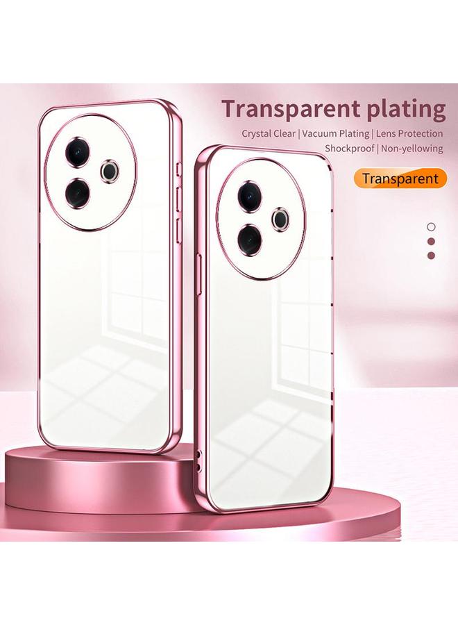 erorex Case For vivo Y39 5G Transparent Plating Fine Hole Phone Case - Image 2