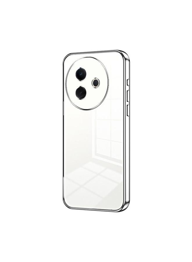 erorex Case For vivo Y39 5G Transparent Plating Fine Hole Phone Case - Image 1
