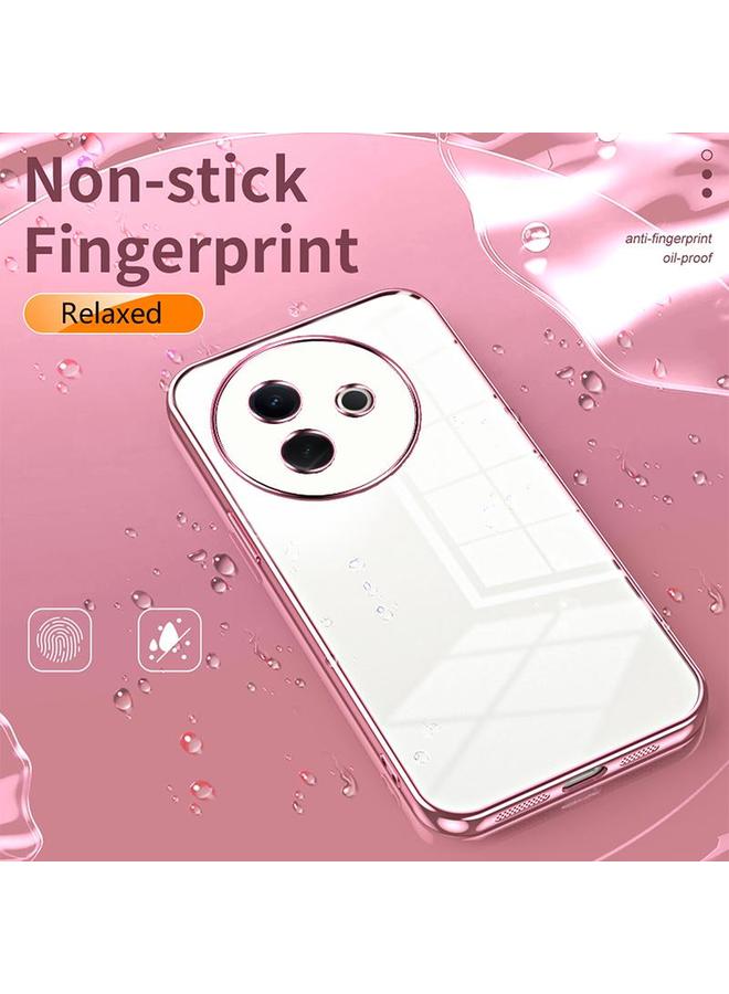 erorex Case For vivo Y39 5G Transparent Plating Fine Hole Phone Case - Image 4