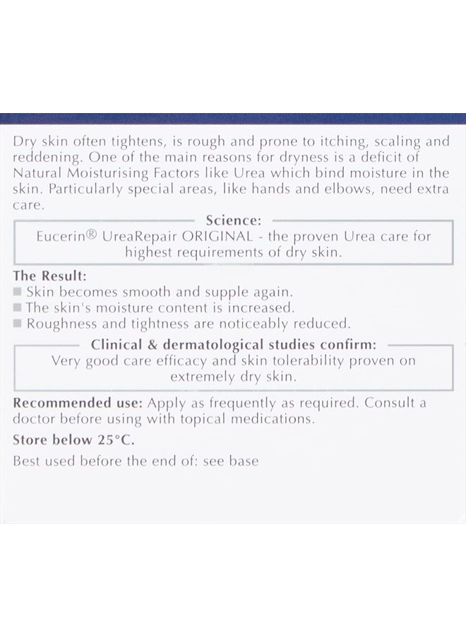 Eucerin Dry Skin Replenishing Cream - 5% Urea 75ml - Image 3